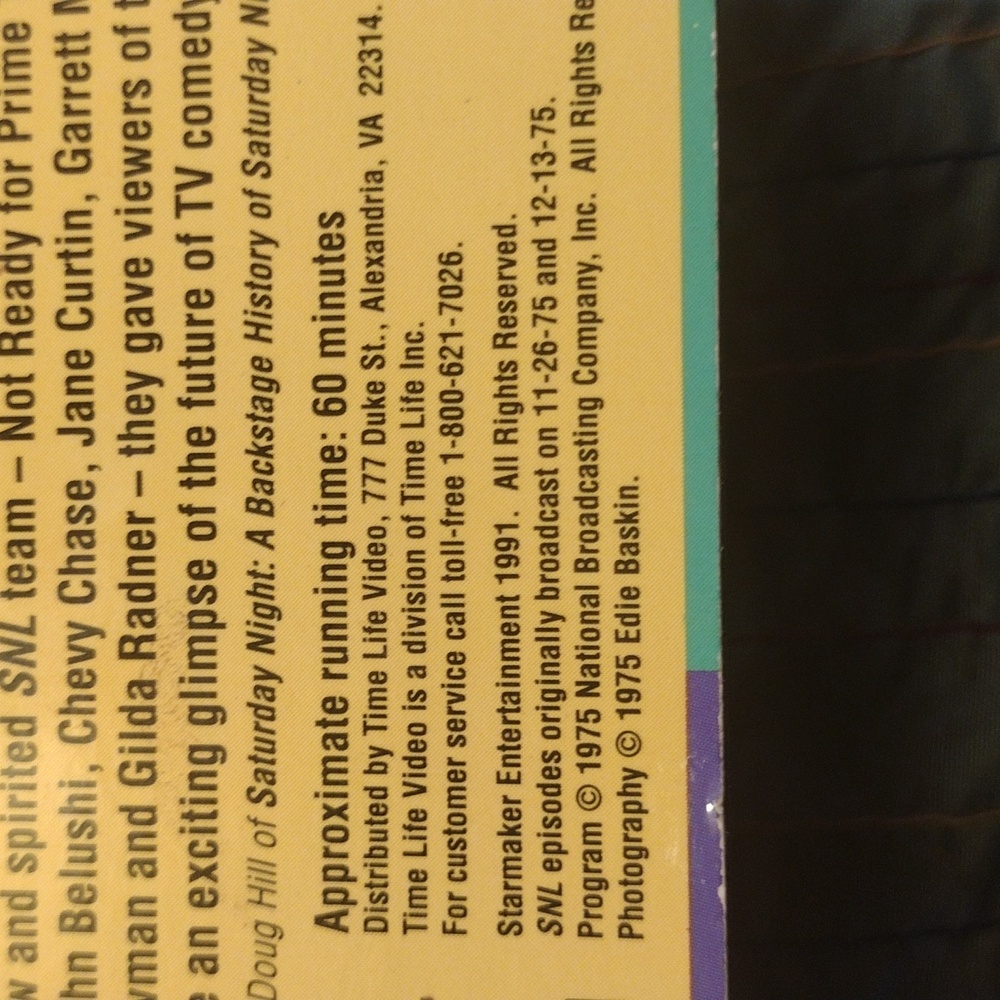 3 VHS Tapes Time Life Series of Saturday Night Live - Picture 4 of 10